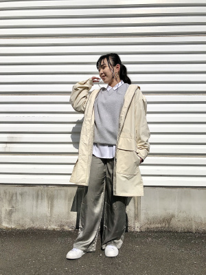 ユニクロ公式 | フーデッドコート