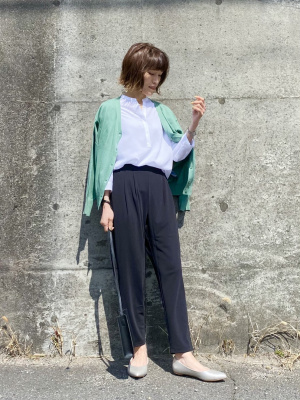 ユニクロ公式 | レーヨンスキッパーブラウス（7分袖）