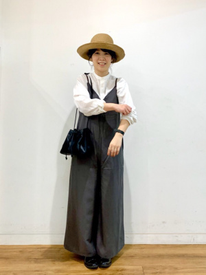 ユニクロ公式 | リネンコットンスタンドカラーシャツ（長袖）