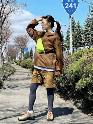 ユニクロ公式 | ポケッタブルUVカットアノラックパーカ（3Dカット）