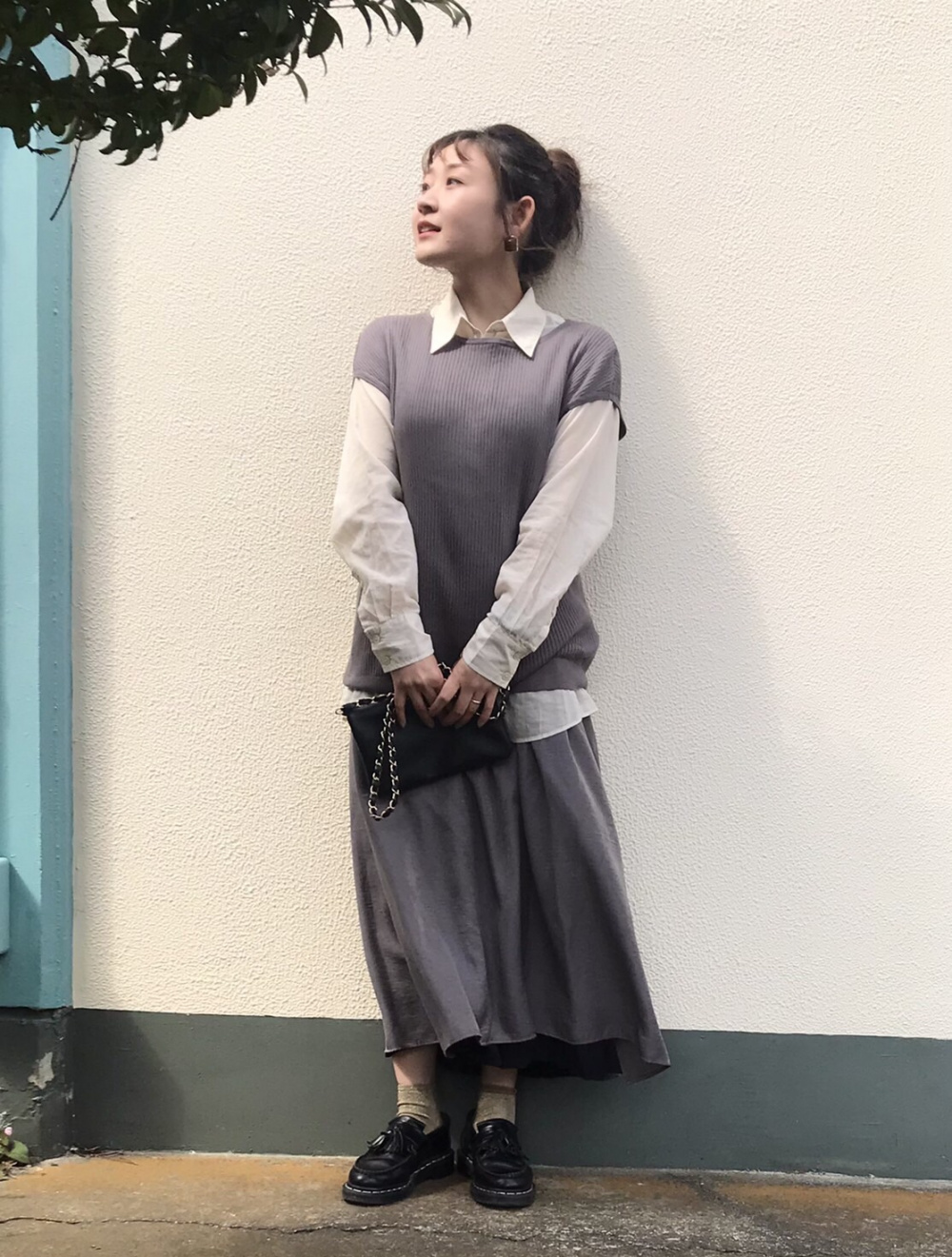Check styling ideas for「Chiffon Pleated Long Skirt」| UNIQLO US Check styling ideas for「Chiffon Pleated Long Skirt」| UNIQLO US
