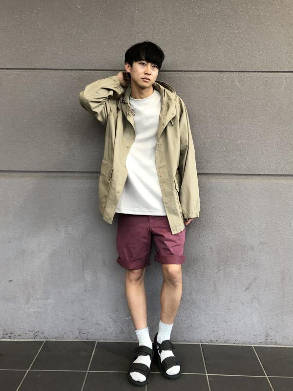 Check styling ideas for「U AIRism Cotton Oversized Crew Neck Half