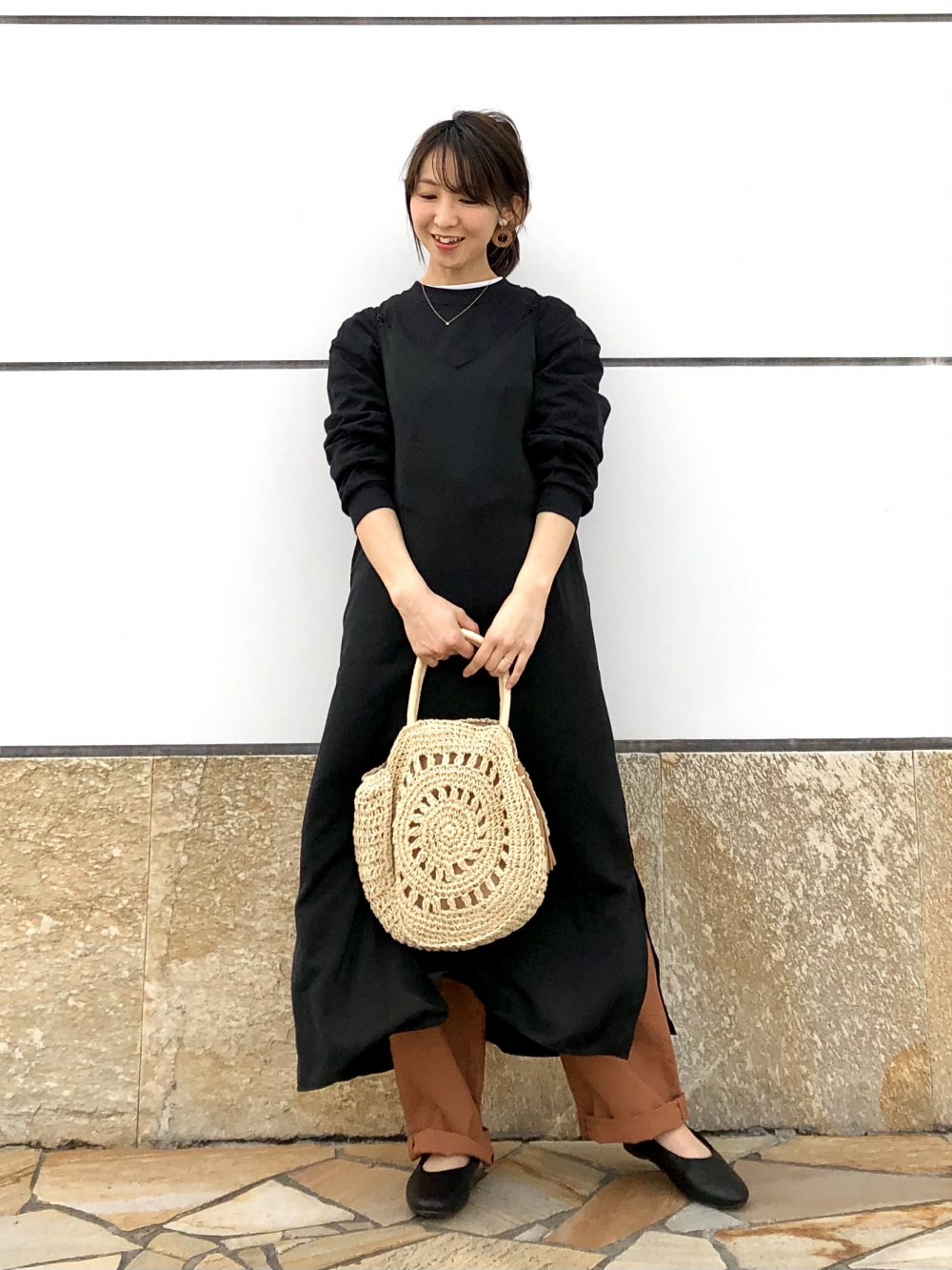 Check styling ideas for「Camisole Side-Slit Long Dress」| UNIQLO US