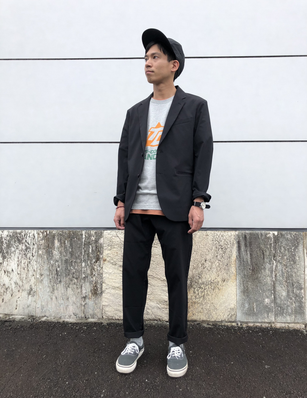 感動ジャケット（コットンライク・袖丈着丈標準）セットアップ可能