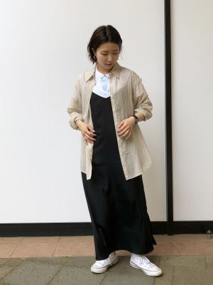 ユニクロ公式 | シアーストライプシャツ（長袖）