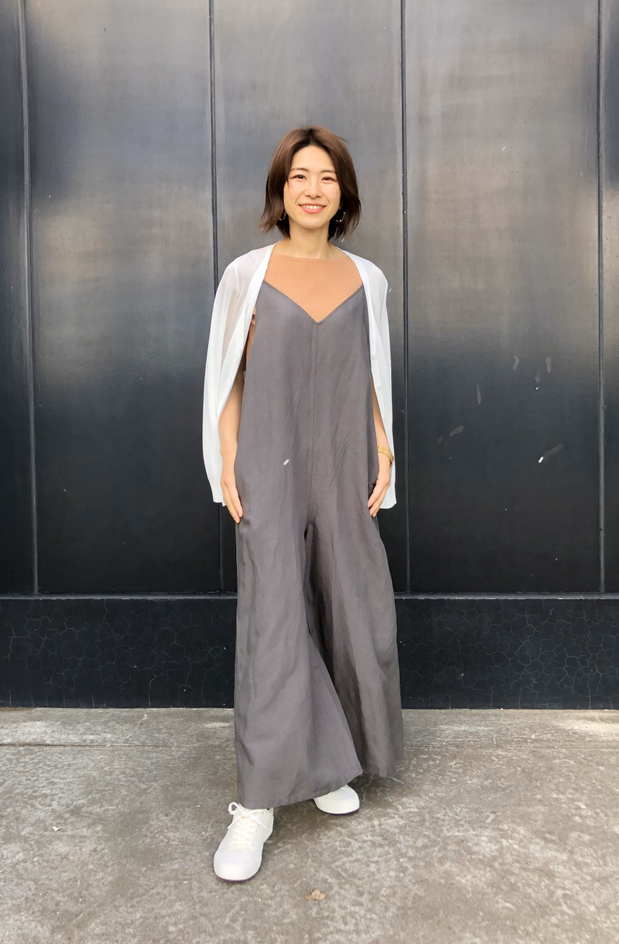 Uniqlo Camisole Jumpsuit - Nude