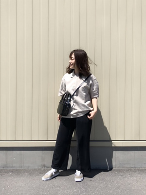 ユニクロ公式 | コットンカノコオーバーサイズポロシャツ（半袖）