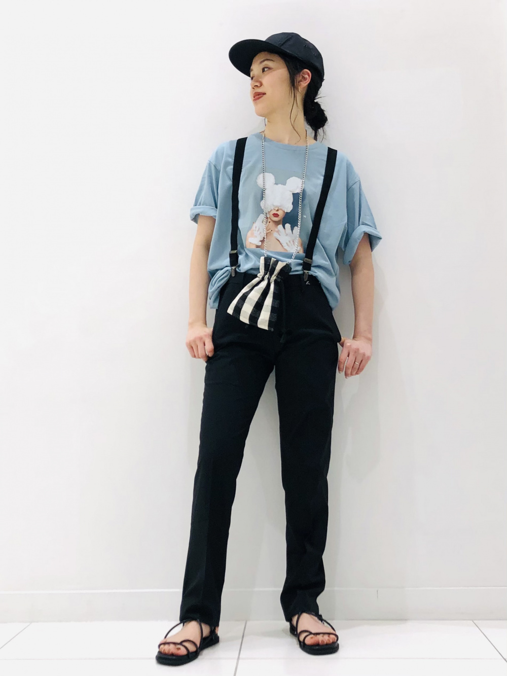 Check styling ideas for「DRY-EX Crew Neck Short-Sleeve T-Shirt