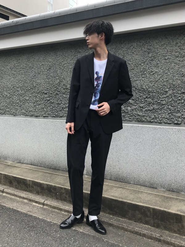 感動ジャケット ウールライク 袖丈着丈標準 Men ユニクロ
