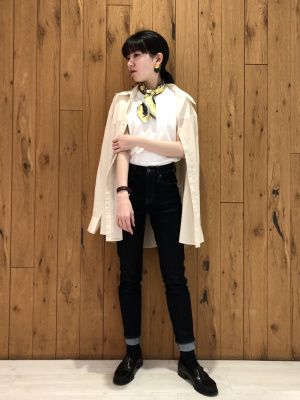 コンティさま ユニクロ公式 | ハイライズスキニーアンクルジーンズ（ビューティー