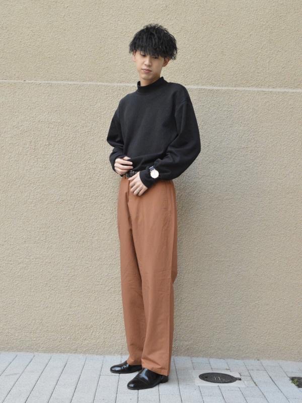 Check styling ideas for「U Mock Neck Long-Sleeve Pullover、Fleece