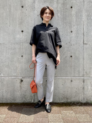 専用です⑅︎◡̈︎* code ☺︎ * * best #クルーネックt pants #ジャージーバレルレッグ