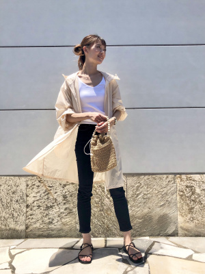 ユニクロ公式 | ハイライズスキニーアンクルジーンズ（ビューティー