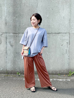 J Supima® Cotton Oversized Half-Sleeve T-Shirt | UNIQLO US