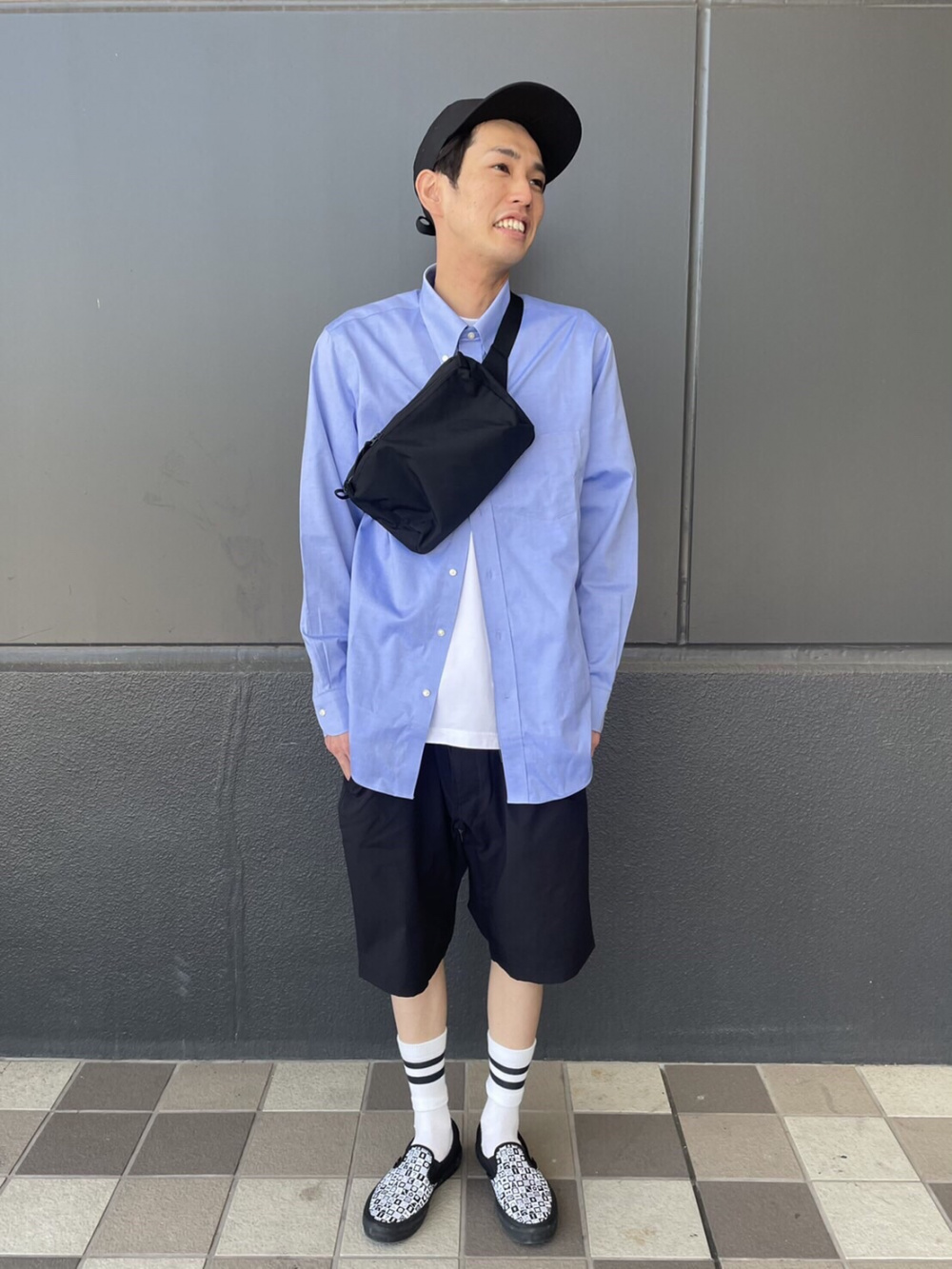 スーパーノンアイロンスリムフィットシャツ ボタンダウンカラー 長袖 ヒートテックウルトラウォームタートルネックt 超極暖 長袖 の着用コーディネート ユニクロ