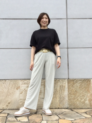 クレープストレートパンツ ユニクロ公式 | クレープジャージーストレートパンツ