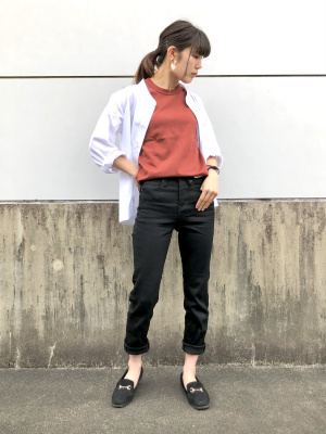 ユニクロ公式 | ハイライズスキニーアンクルジーンズ（ビューティー