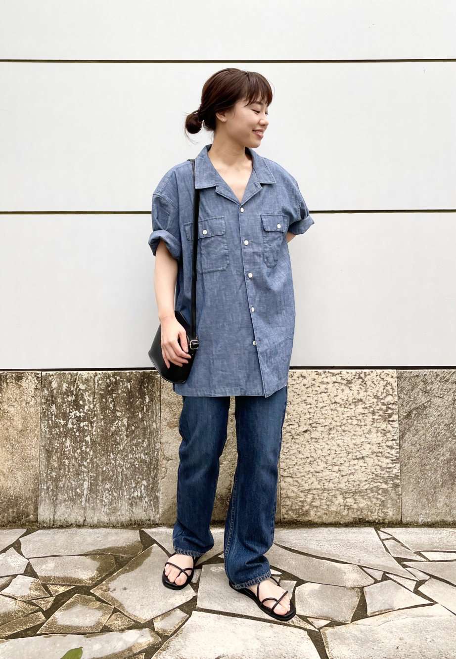 Check styling ideas for「U Regular-Fit Straight Jeans」