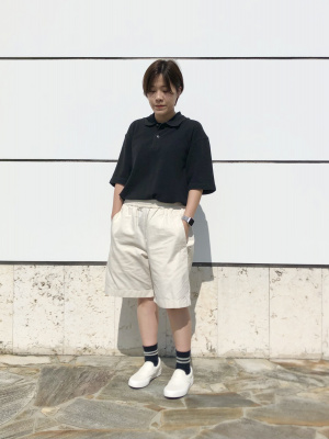 新品タグ付き
PHENIX  フェニックス ベスト ユニクロ公式 | コットンカノコオーバーサイズポロシャツ（半袖）