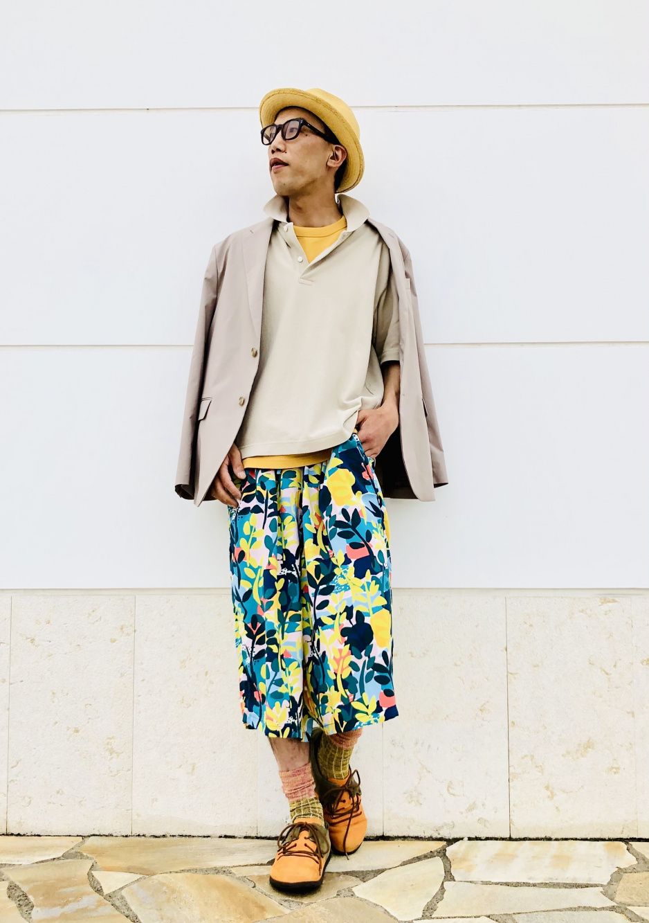 ユニクロ　感動ジャケット　コットンライク　ジャケット2XLパンツ82 上下セット 感動ジャケット（コットンライク・袖丈着丈標準）セットアップ可能