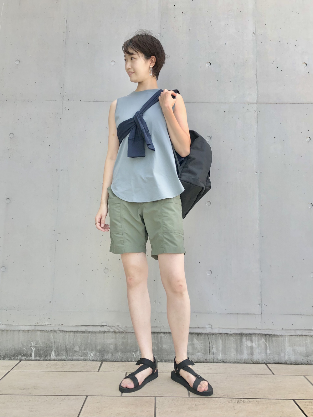 ユニクロ ユニクロc シャツ ショーツ サンダル コーデ uniqlo ユニクロ ユニクロc シャツ ショーツ サンダル コーデ uniqlo