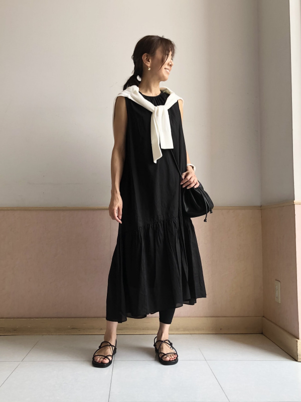 UVカットスーピマコットンクルーネックカーディガン（長袖