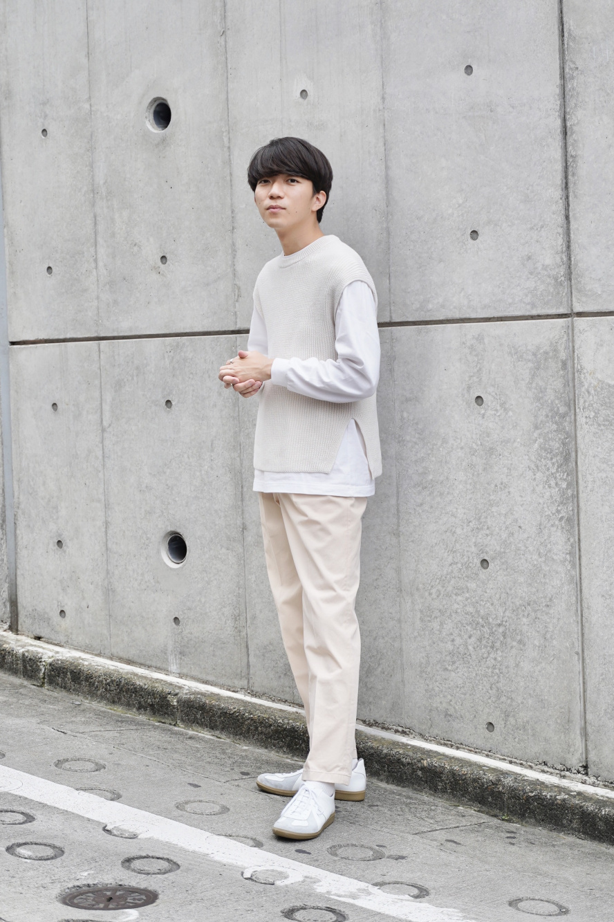 UNIQLO ＋J ワンタックテーパードパンツ　76