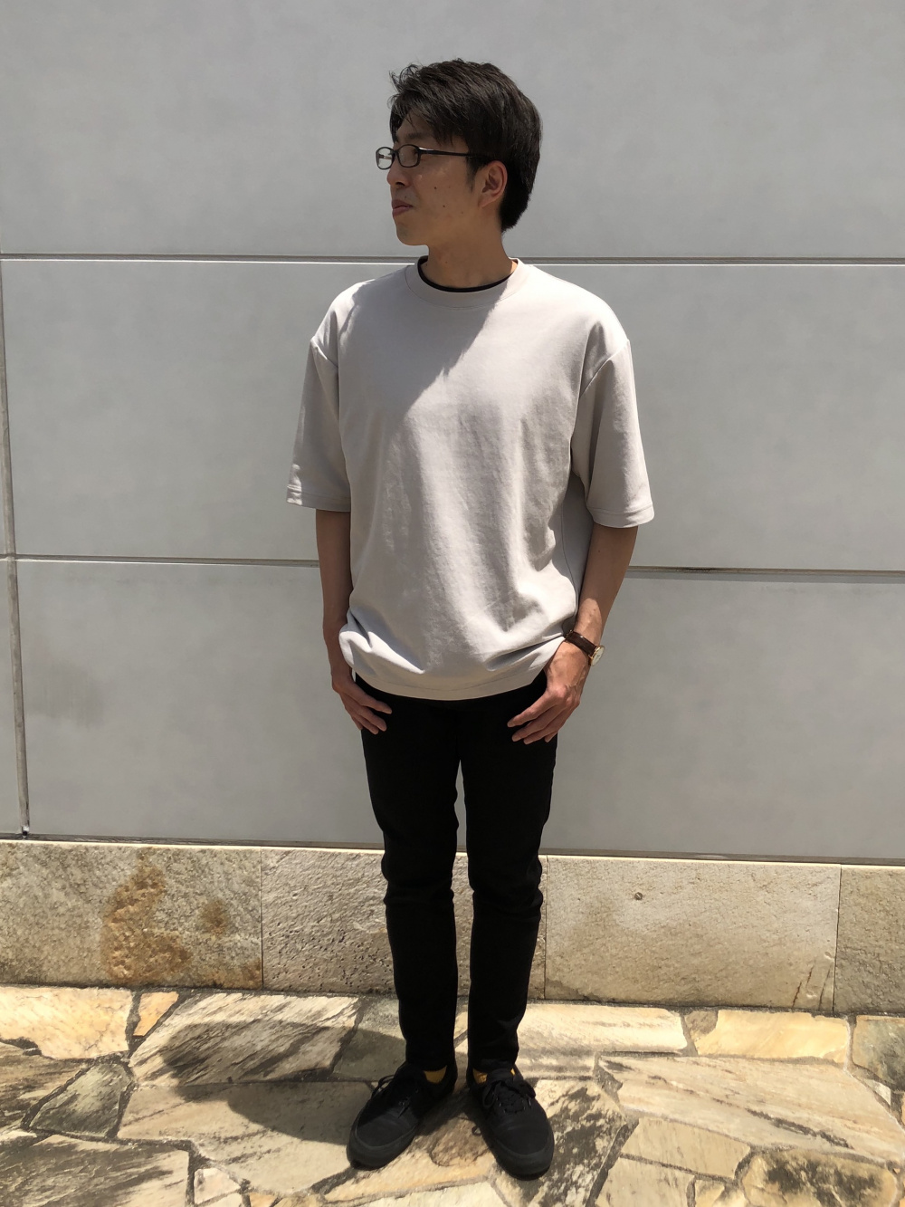 モールライクハイネックプルオーバー 長袖
