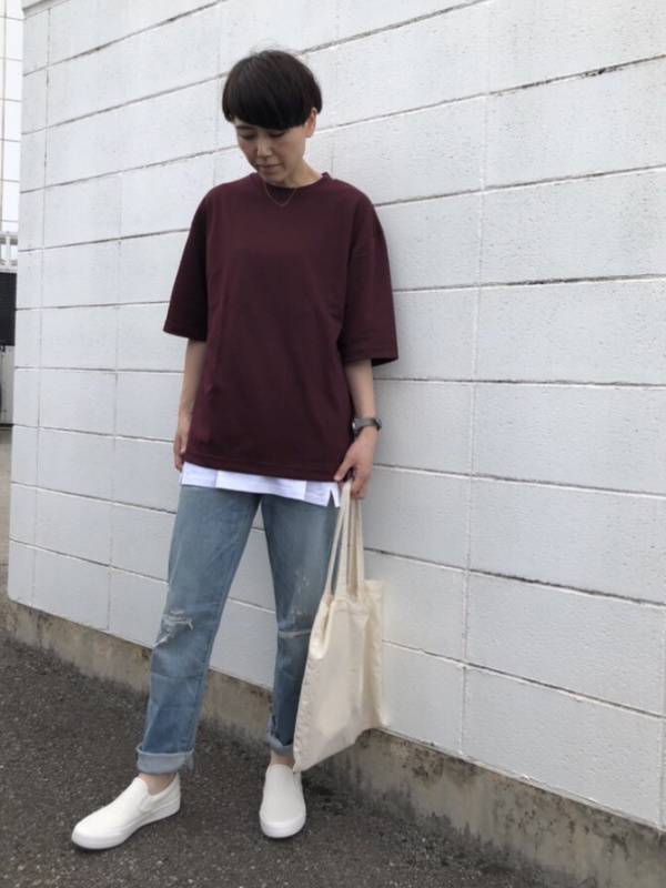 ✧*。huachaページです　.。.:*✧ Women's 「スリムフィットダメージジーンズ」styling ideas | UNIQLO US