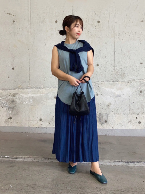 シャルさん専用 ユニクロ公式 | ワッシャーサテンスカートパンツ（丈標準45cm～49㎝）