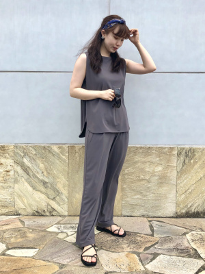 ユニクロ公式 | クレープジャージーT（ノースリーブ）