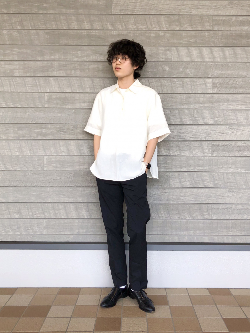 Check styling ideas for「Dry Pique Short-Sleeve Polo Shirt、AirSense Pants  (Ultra Light Pants) (Cotton Like)」
