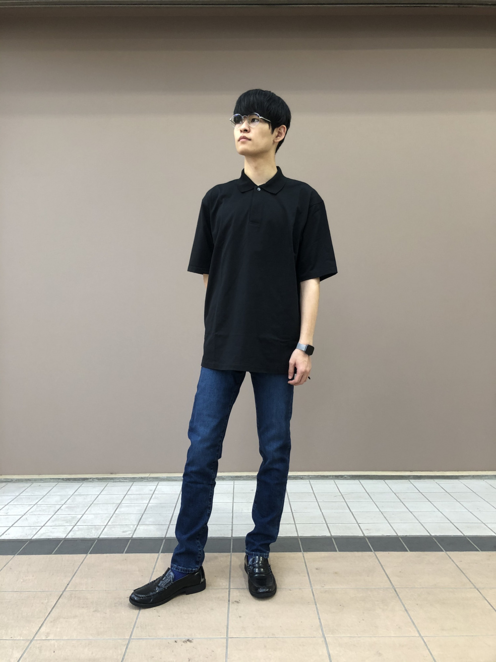 UNIQLO ユニクロ スリムフィットジーンズ ブルー 29 S - デニム