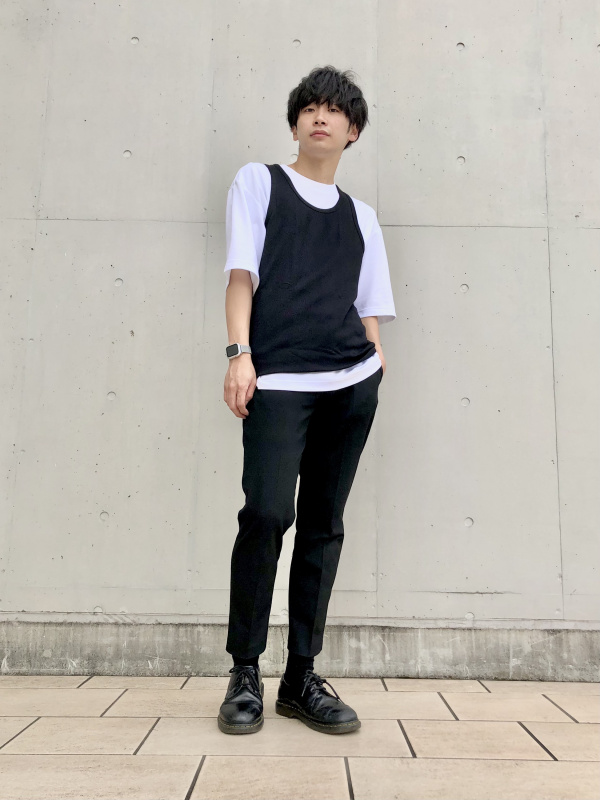 ユニクロ公式 ドライカラーリブタンクトップ