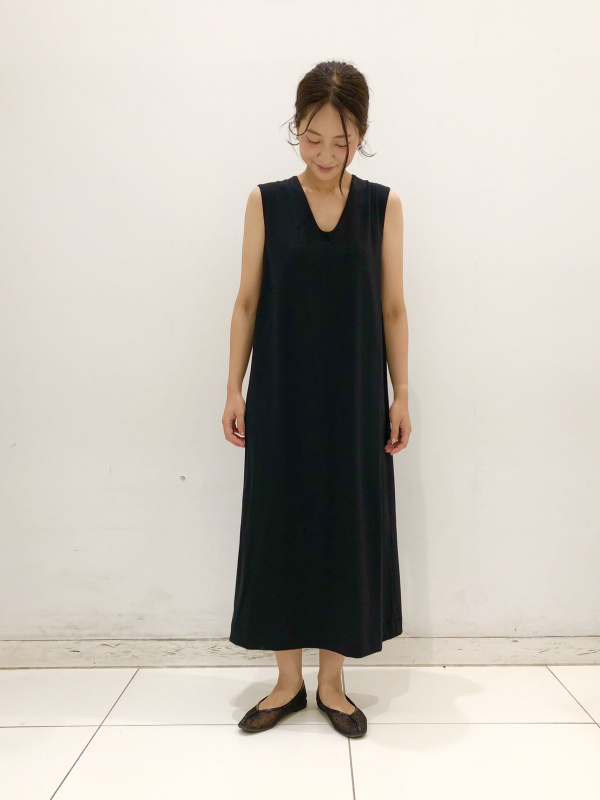 エアリズムコットンブラワンピース ノースリーブ Women ユニクロ