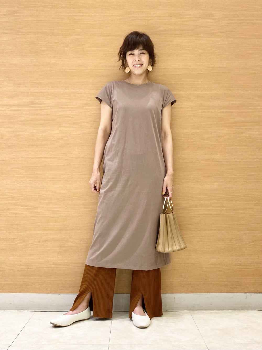 ユニクロ +J コットンリネンフレンチスリーブロングワンピース ユニクロ公式 | コットンリネンフレンチスリーブロングワンピース