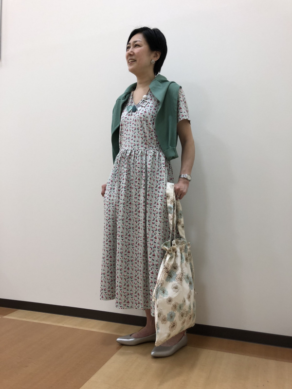 UVカットスーピマコットンVネックカーディガン（長袖）（レディース