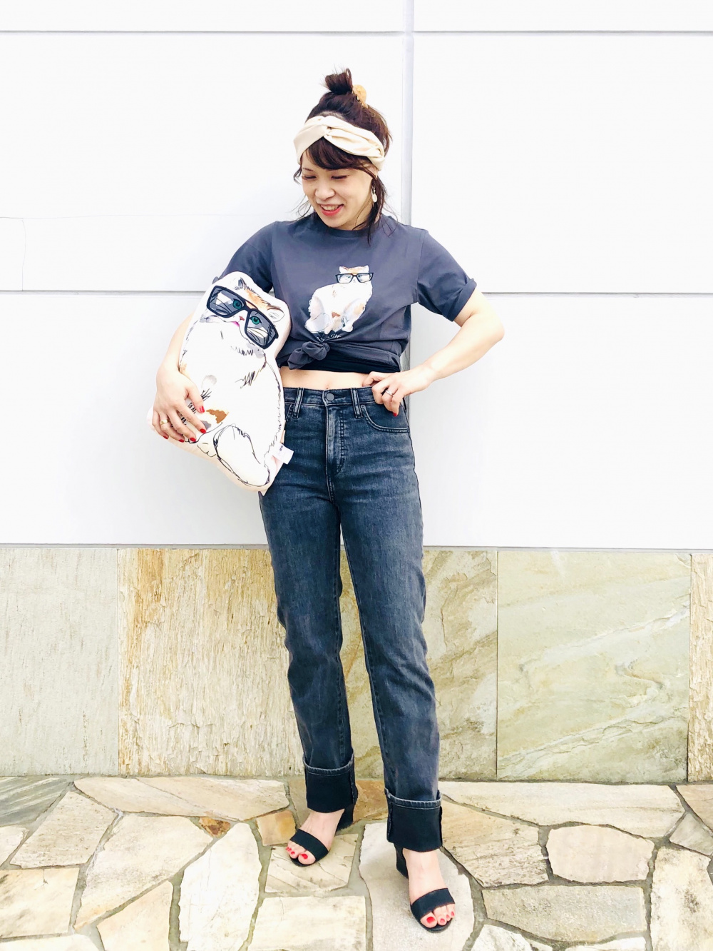 Check styling ideas for「Mame Kurogouchi AIRism Cotton Oversized ...