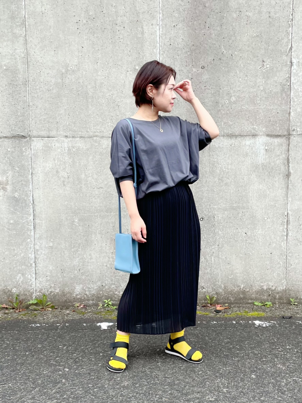 【保障できる】 UVカットジャージージャケット、シフォンプリーツナロースカート スーツ・フォーマル・ドレス