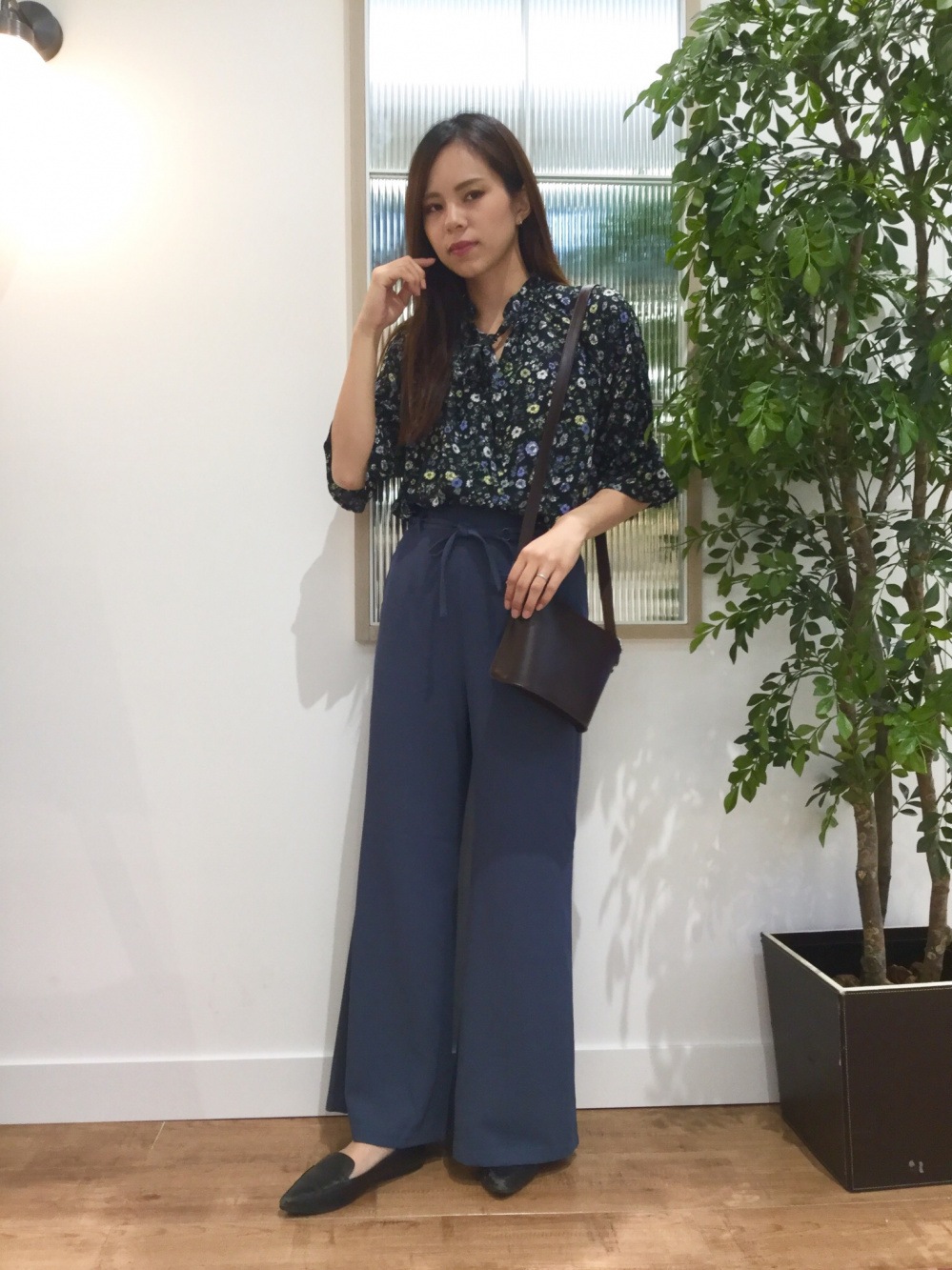 ♦✤pink9614✤♦ポケットフリル❁ジョーゼット❇シフォン❁フレア ♢✤pink9614✤♢ポケットフリル❁ジョーゼット❇シフォン