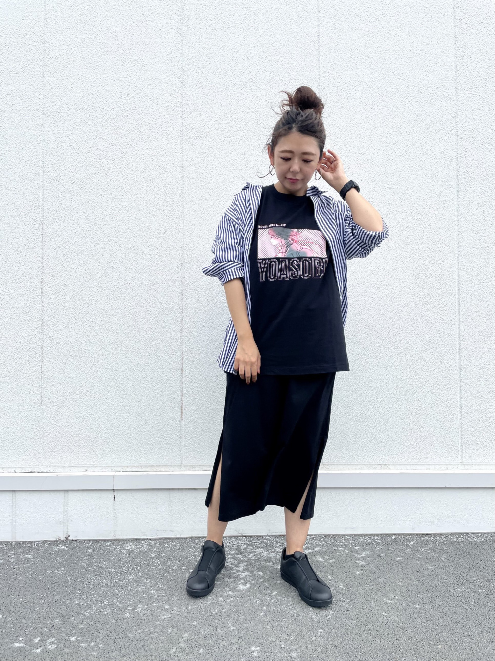 Check styling ideas for「Mercerized Cotton Sleeveless Long Dress 