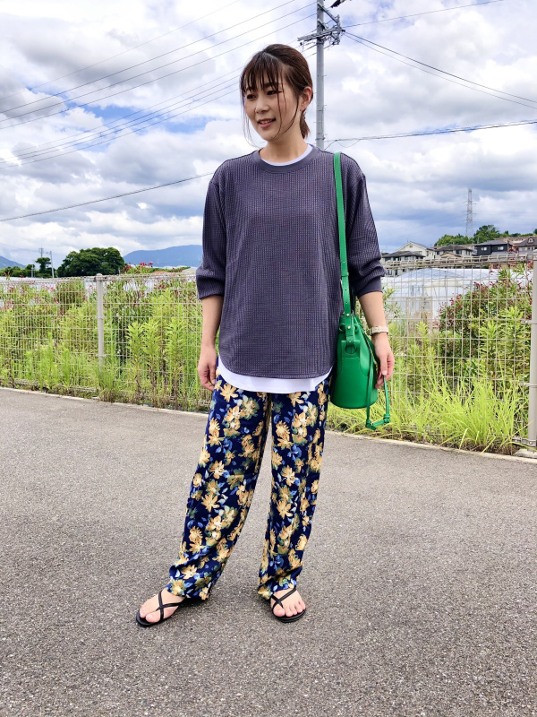 わけよこ ユニクロ公式 | ドライワッフルヘンリーネックTシャツ