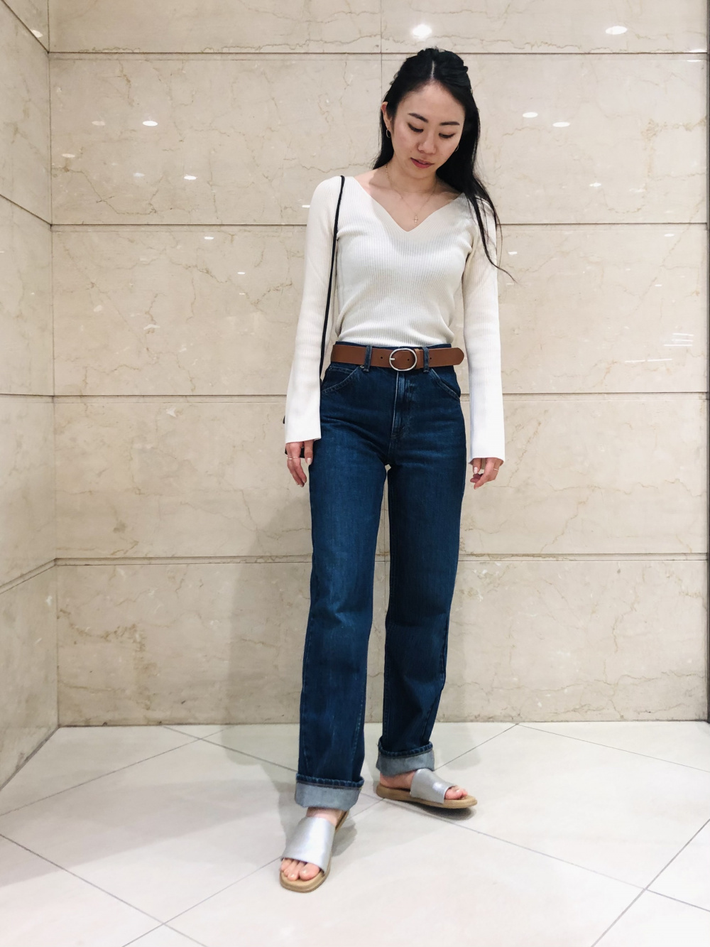 Check styling ideas for「U Regular-Fit Straight Jeans」