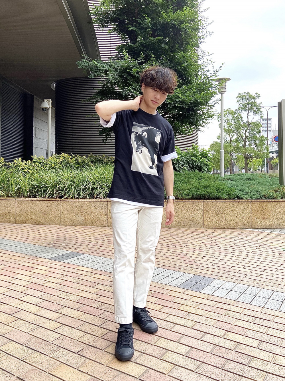 Check styling ideas for「Smart 2-Way Stretch Cotton Twill Ankle