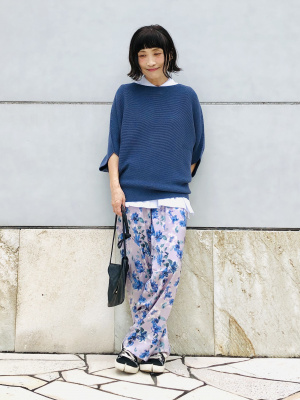 Ⓜ️出品 ユニクロ 半袖レーヨンブラウス sizeM - メルカリ