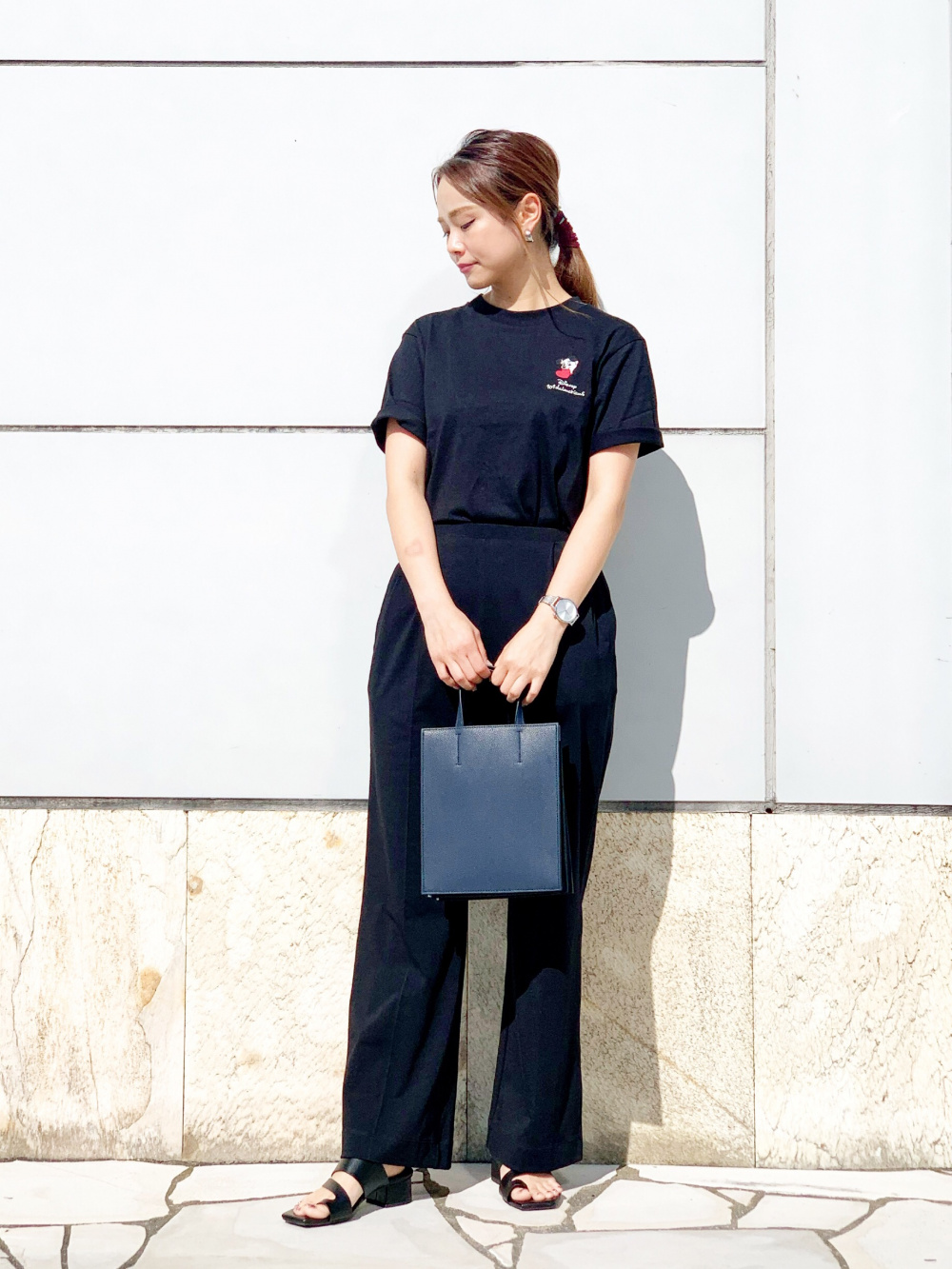 Check styling ideas for「Mame Kurogouchi AIRism Cotton Oversized