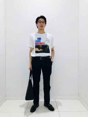 スビンプラチナムスムース タートルネックロングスリーブTシャツ