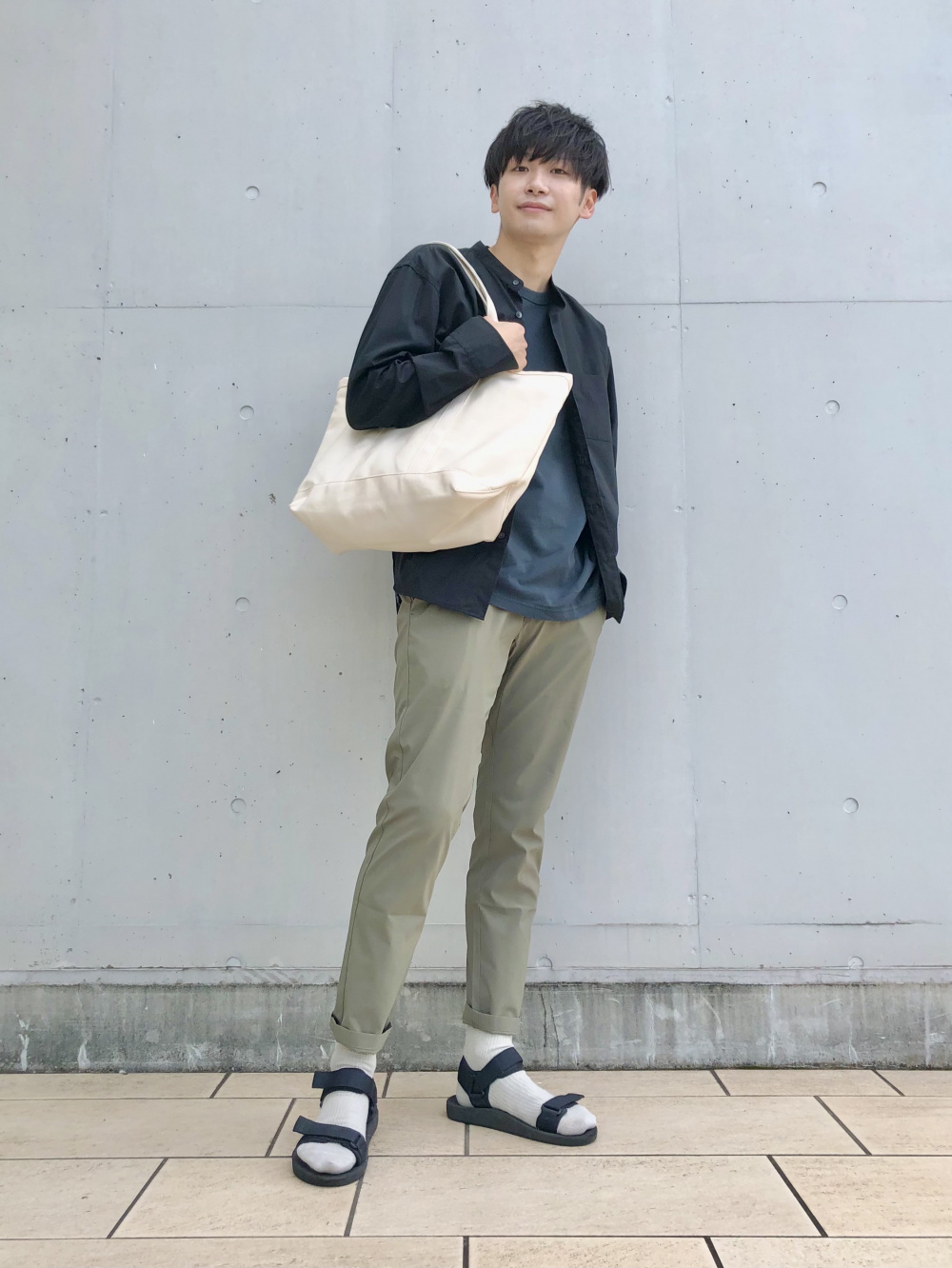感動ジャケット（コットンライク・袖丈着丈標準）セットアップ