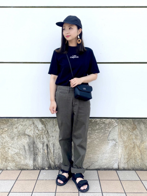 レギュラーフィットチノ　ブラック　 73 ユニクロ　UNIQLO U 21aw レギュラーフィットチノ ブラック 73 ユニクロ UNIQLO U 21aw