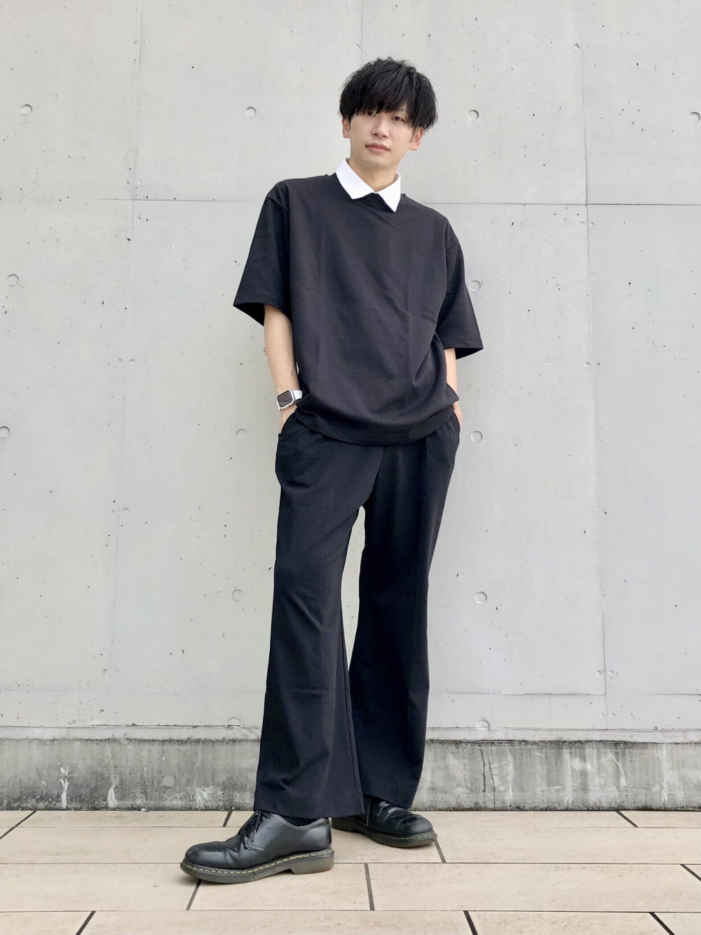 エアリズムコットンオーバーサイズTシャツ/5分袖、エアリズム